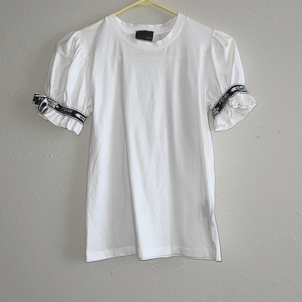 Fendi ruffle shirt